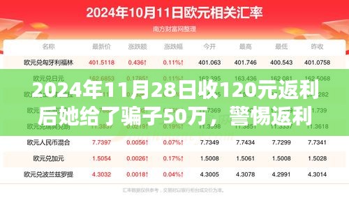 警惕返利陷阱，一次返利后的巨额损失，女子为何付出50万？