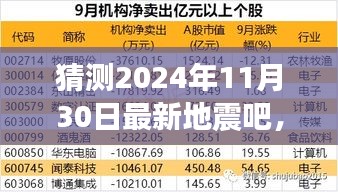 揭秘未来地震迹象，预测2024年11月30日地震动向分析