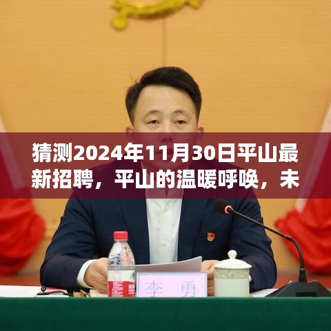 平山未来之约，温暖呼唤，最新招聘奇遇即将开启（猜测2024年11月）