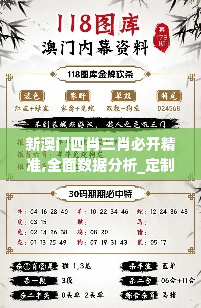 新澳门四肖三肖必开精准,全面数据分析_定制版LDU15.647