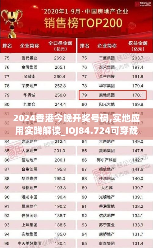 2024香港今晚开奖号码,实地应用实践解读_IOJ84.724可穿戴设备版