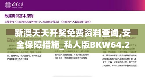 新澳天天开奖免费资料查询,安全保障措施_私人版BKW64.226