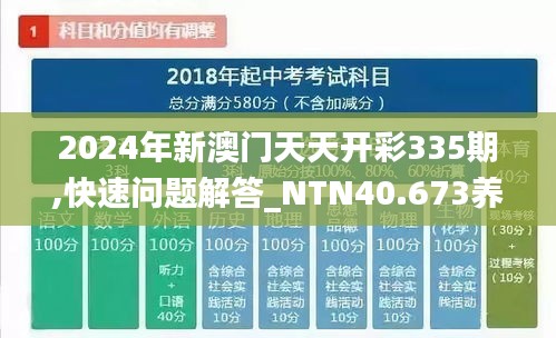 2024年新澳门天天开彩335期,快速问题解答_NTN40.673养生版