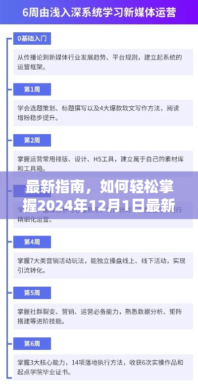 掌握未来，2024年最新指南，初学者与进阶用户如何轻松掌握进阶技术详解