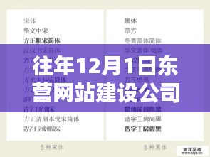 东营网站建设公司，网站建设全流程指南（往年12月1日版）