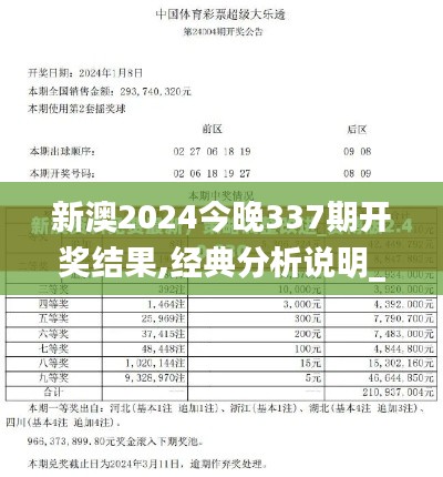 新澳2024今晚337期开奖结果,经典分析说明_旗舰款12.986-2