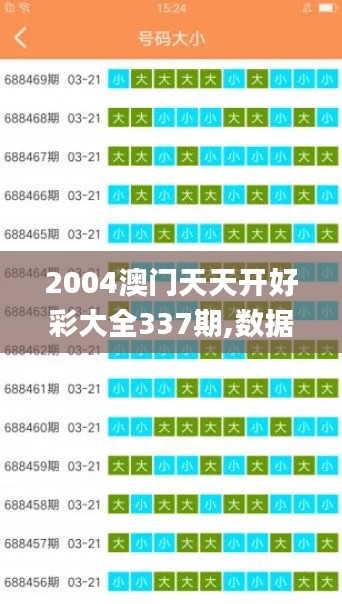 2004澳门天天开好彩大全337期,数据驱动执行方案_专家版80.434-1