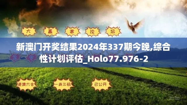 新澳门开奖结果2024年337期今晚,综合性计划评估_Holo77.976-2