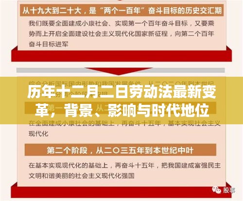 历年十二月二日劳动法最新变革深度解析，背景、影响与时代地位概览