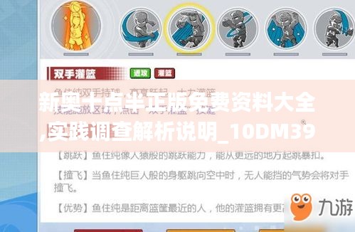 新奥十点半正版免费资料大全,实践调查解析说明_10DM39.563-4