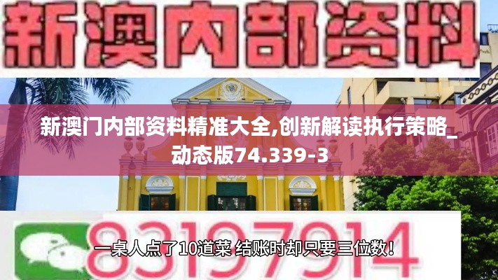 新澳门内部资料精准大全,创新解读执行策略_动态版74.339-3