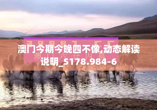 澳门今期今晚四不像,动态解读说明_S178.984-6