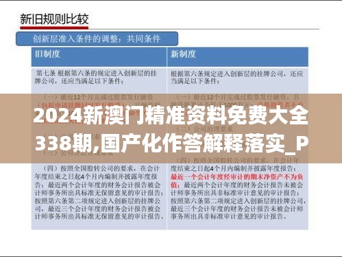 2024新澳门精准资料免费大全338期,国产化作答解释落实_Premium4.326-2