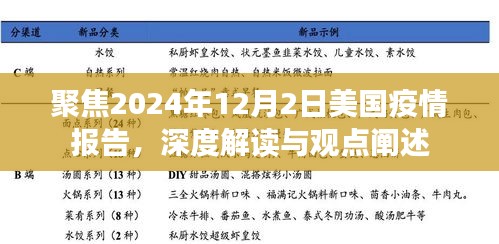 美国疫情报告深度解读与观点阐述，聚焦2024年12月2日数据报告分析