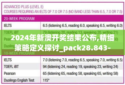 2024年新澳开奖结果公布,精细策略定义探讨_pack28.843-8