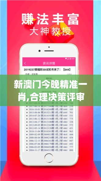 新澳门今晚精准一肖,合理决策评审_Phablet196.529-7