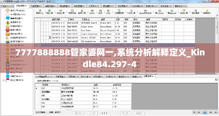 7777888888管家婆网一,系统分析解释定义_Kindle84.297-4