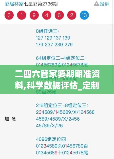 二四六管家婆期期准资料,科学数据评估_定制版28.142-8