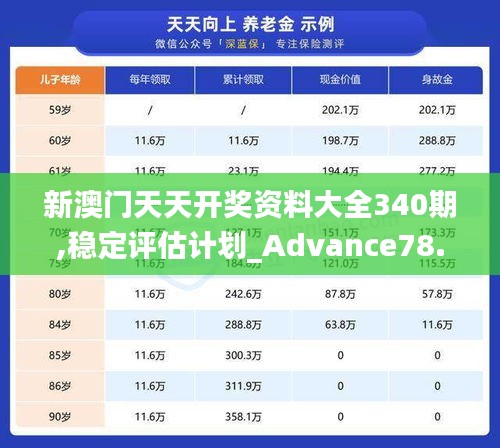 新澳门天天开奖资料大全340期,稳定评估计划_Advance78.414-2