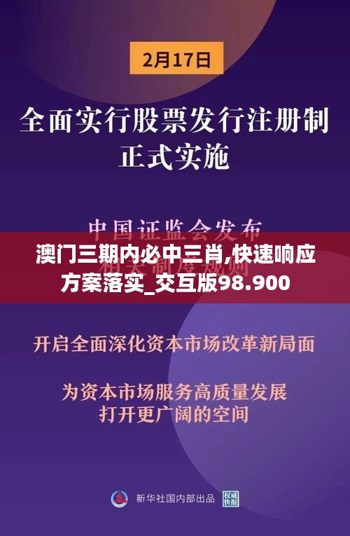 澳门三期内必中三肖,快速响应方案落实_交互版98.900