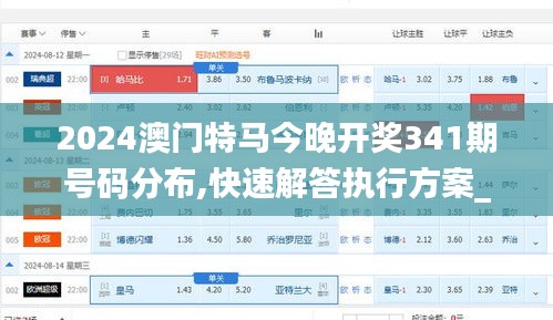 2024澳门特马今晚开奖341期号码分布,快速解答执行方案_SHD10.880