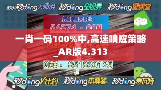 一肖一码100%中,高速响应策略_AR版4.313