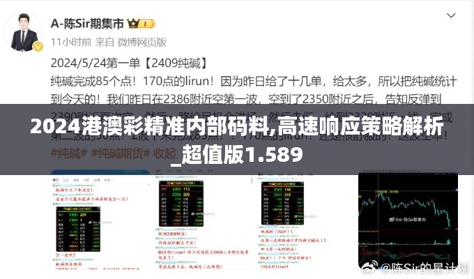 2024港澳彩精准内部码料,高速响应策略解析_超值版1.589