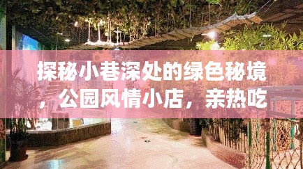 探秘绿色秘境，公园风情小巷与风情小店的神秘体验