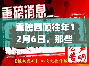 网建辉煌历程回顾，历年12月6日闪耀网际的日子与深度洞察