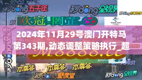 2024年11月29号澳门开特马第343期,动态调整策略执行_超值版110.230