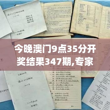 今晚澳门9点35分开奖结果347期,专家观点说明_特供版110.512