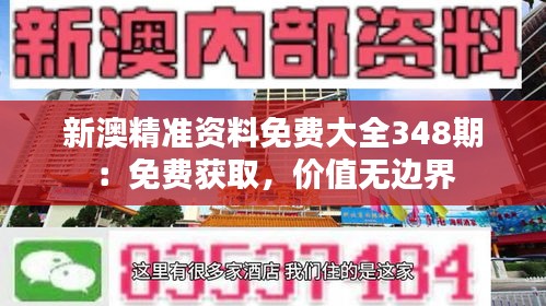 新澳精准资料免费大全348期：免费获取，价值无边界