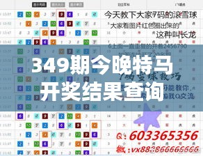 349期今晚特马开奖结果查询：幸运数字的背后，隐藏着怎样的奥秘？