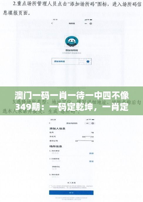 澳门一码一肖一待一中四不像349期：一码定乾坤，一肖定富贵