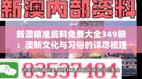 新澳精准资料免费大全349期：澳新文化与习俗的详尽梳理