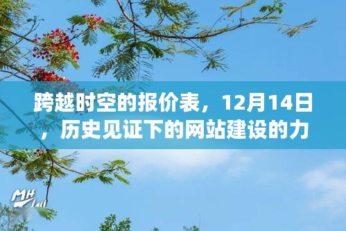 跨越时空，网站建设力量展现与成长之路——历史见证下的报价表与成长历程（12月14日）