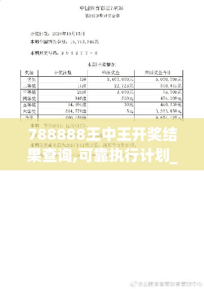 788888王中王开奖结果查询,可靠执行计划_影像版6.568