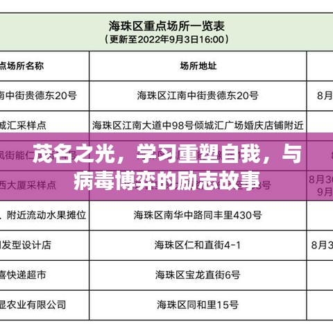 茂名之光，病毒博弈中的自我重塑与学习励志故事