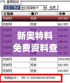 新奥特料免费资料查询,客户反馈分析落实_4K版9.215