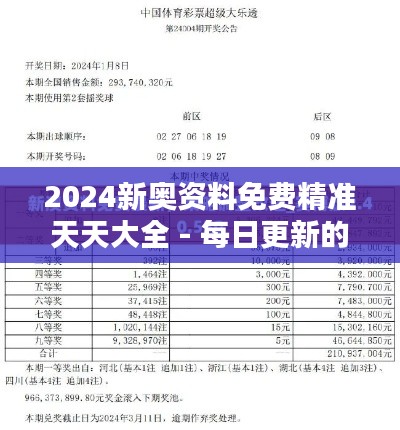 2024新奥资料免费精准天天大全 - 每日更新的奥运百科宝典