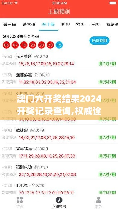 澳门六开奖结果2024开奖记录查询,权威诠释推进方式_尊享款2.559