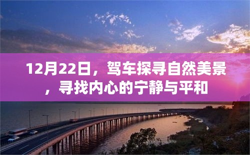 12月22日驾车之旅，探寻自然美景，寻觅内心宁静