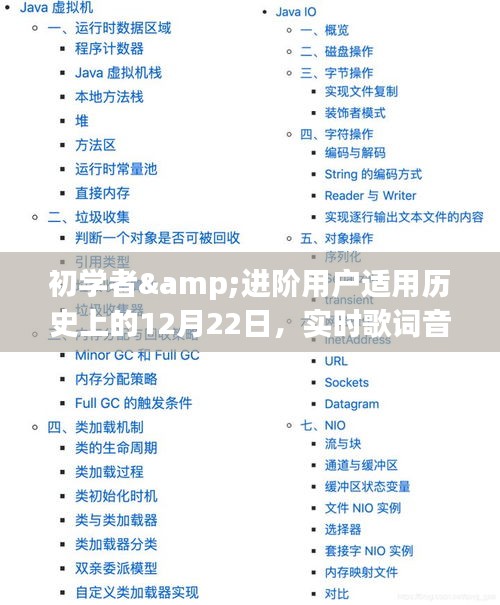 历史上的十二月二十二日，实时歌词音乐软件使用全攻略——适合初学者与进阶用户