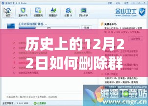 初学者至进阶用户指南，历史上的12月22日群聊实时对讲功能删除教程