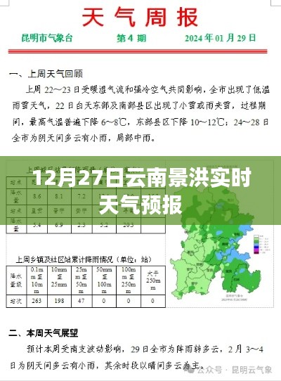 景洪天气预报，最新实时天气信息，12月27日更新