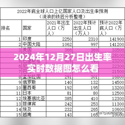 如何解读2024年12月27日出生率实时数据图