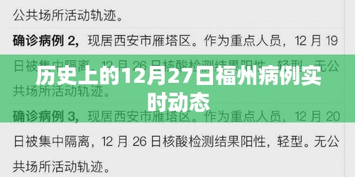 福州历史病例实时动态，聚焦十二月二十七日