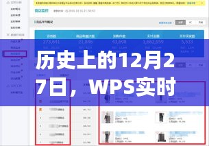 WPS实时网页数据揭示的历史重要时刻，12月27日回顾