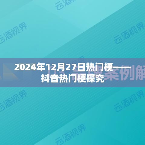 抖音热门梗深度解析，揭秘流行背后的故事