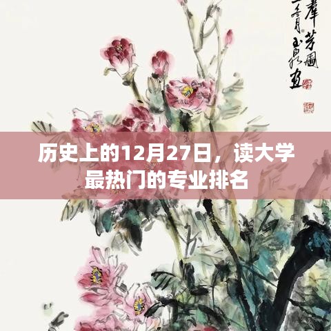 历史上的十二月二十七日，热门大学专业排名回顾